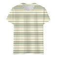thumbnail image 4 of iTNHFP T-Shirt en Coton pour Femmes T-Shirt Long Classique Polyvalent Quotidien à Manches Courtes Rayé Léopard Camouflage Color Block Col Rond Décontracté, 4 of 4