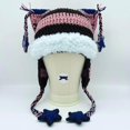 thumbnail image 4 of Beanies Cat Beanie Y2k Beanie Goth Knit Hat Grunge Crochet Hats for Women y2k Accessories,One Size, 4 of 4