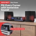 thumbnail image 2 of Amplificador de potencia de audio doméstico Bluetooth Pyle PWMA3003BT.NEW, 2 of 6
