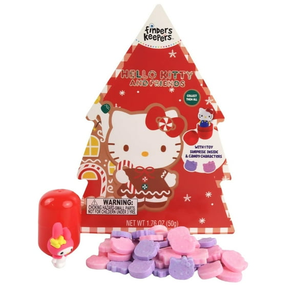 Hello Kitty Finder Keepers Box, Christmas Stocking Stuffers, 1.76 Ounces