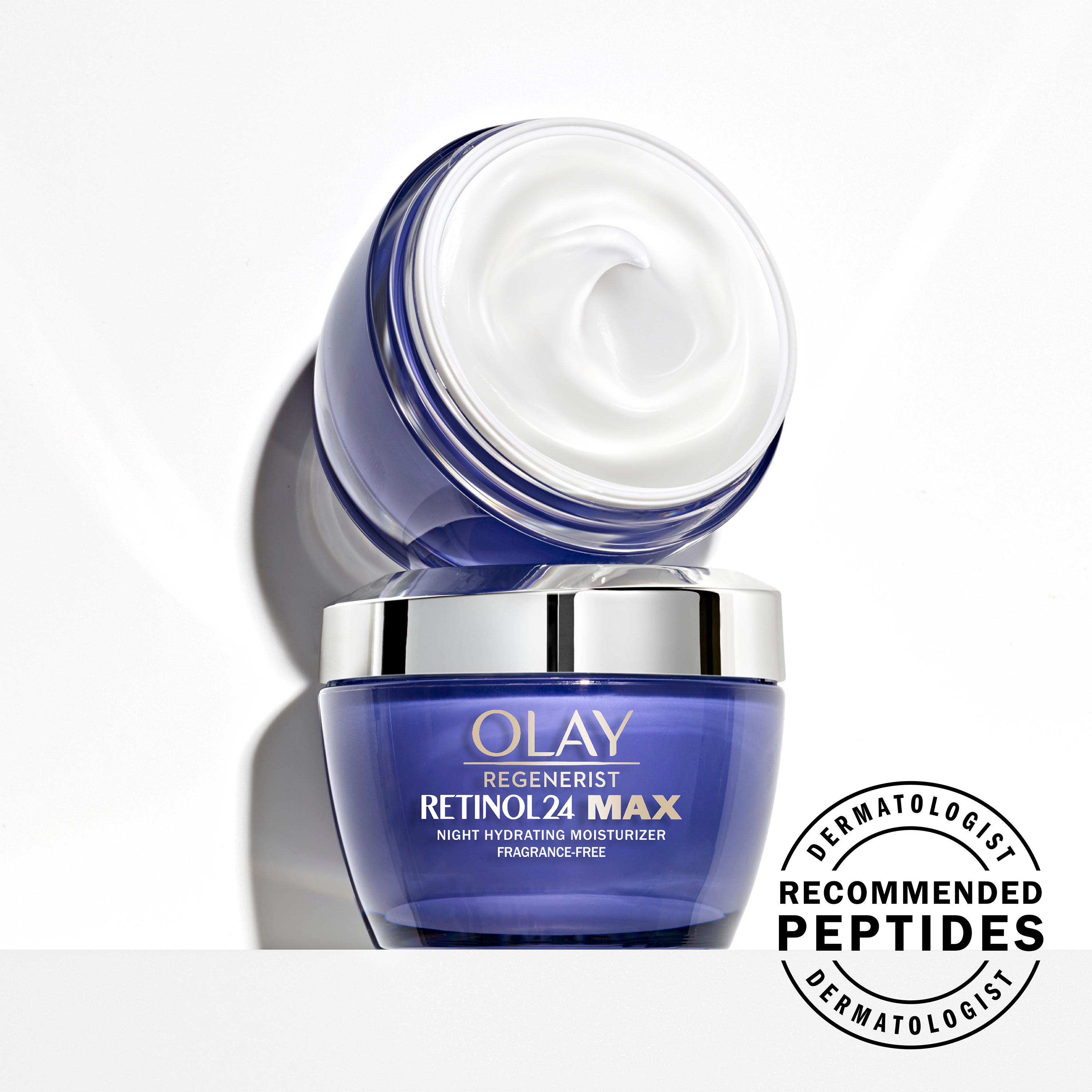 Olay Skincare Regenerist Retinol 24 MAX Night Face Moisturizer, Anti-Aging Cream, 1.7 oz Jar - image 12 of 14