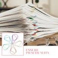 thumbnail image 4 of 50pcs Creative Paper Clips Hollow-out Paper Clips Adorable Paper Clips Colored File Paper Clips, 4 of 9