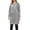 06# Grey, variant on Longline Hoodie for Women Zip Up Jacket Coat Long Sleeve Hooded Long Jackets Casual Fall Winter Warm Loose Fit Hoodie Blanket Plain Oversized Hooded Sweatshirt Purple M