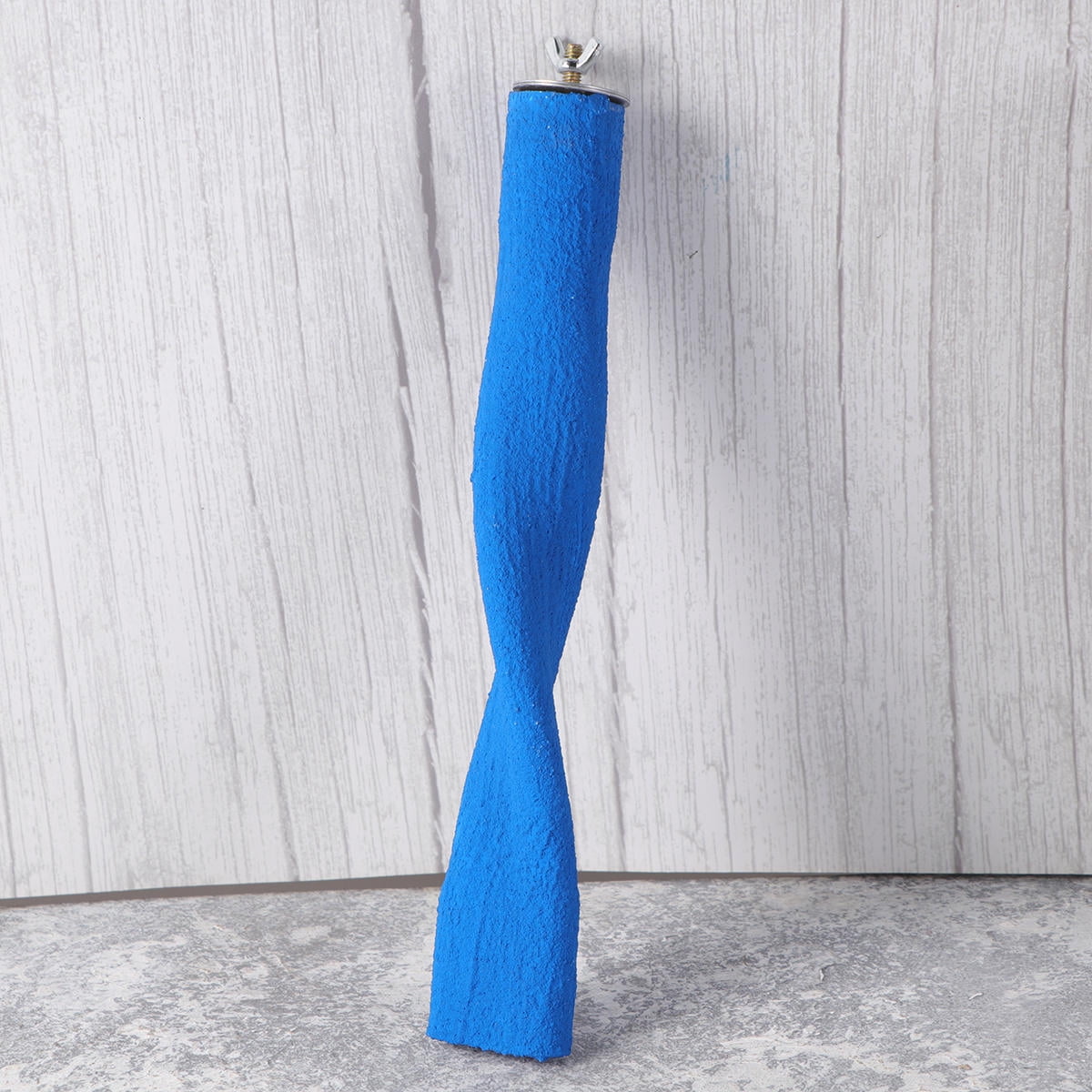 HEANUJJ Bird Beak Grinding Perch Sky Blue Cage Accessory for Parakeets