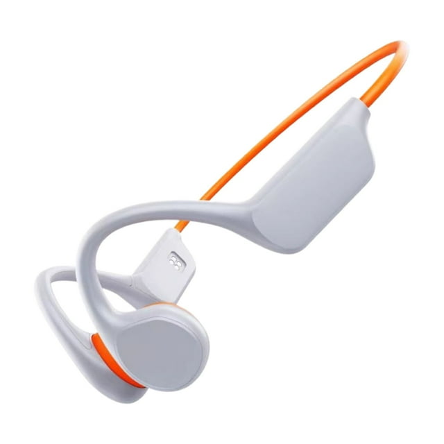 fastboy Écouteurs à Conduction Osseuse True Freedom pour Modes de Vie Actifs orange Blanc