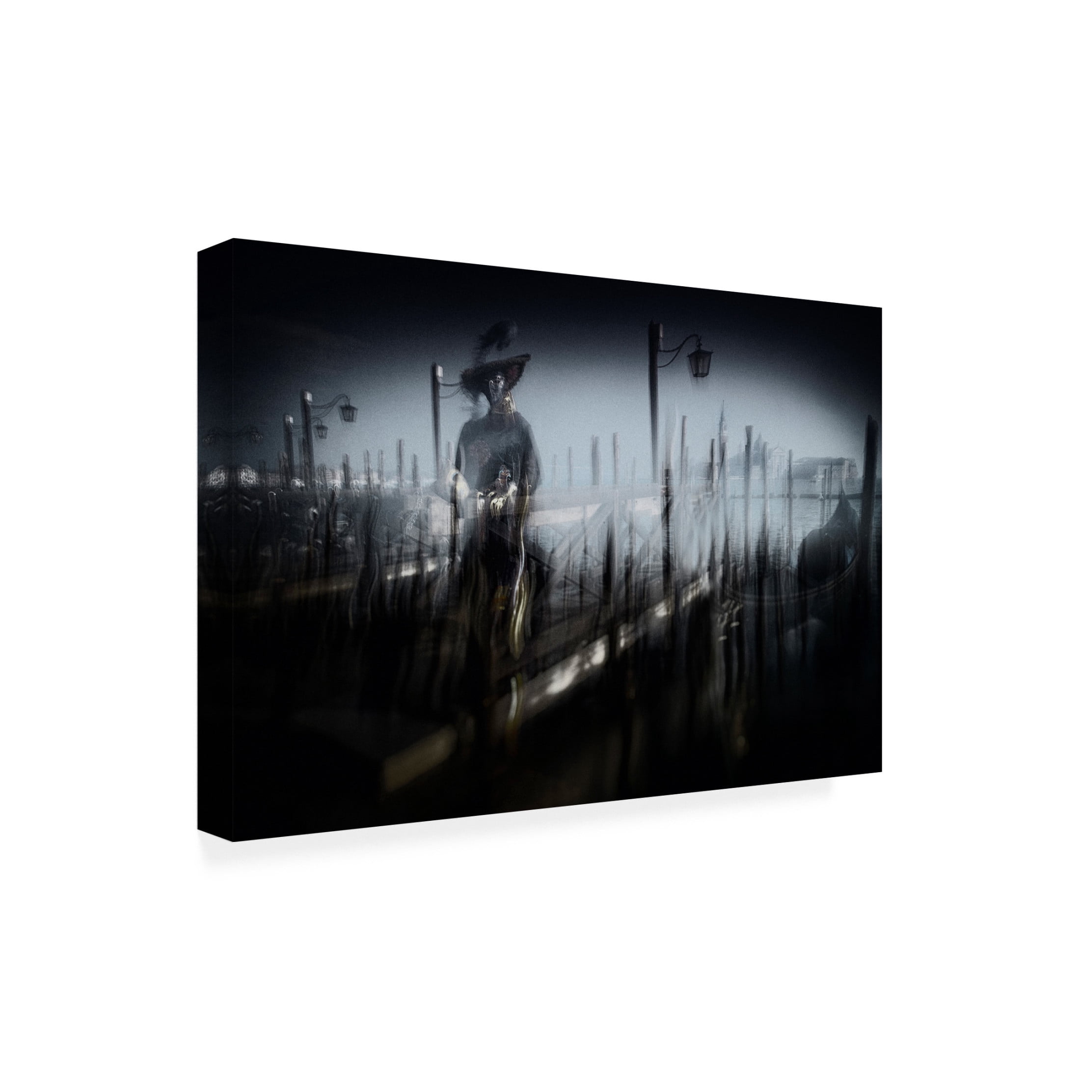 Canvas Wall Art - Milan Malovrh 'Simbols Of Venice' Wall Art for Living Room, Bedroom, or Office D?cor by Trademark Fine Art - 47 x 30 Inches