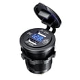 thumbnail image 1 of Adaptador de enchufe de encendedor USB dual Baoblaze Azul, 1 of 7