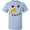 AE-Light Blue, variant on Snowman Face T-Shirt