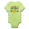 thumbnail image 1 of CafePress - I Love My Grandpa Infant Bodysuit - Baby Light Bodysuit, 1 of 1