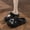 Black, variant on Cartoon Charms Clogs Eva Soft Summer House Slippers Women's Sandals Slipper Man Shoes Kids Indoor Slipper