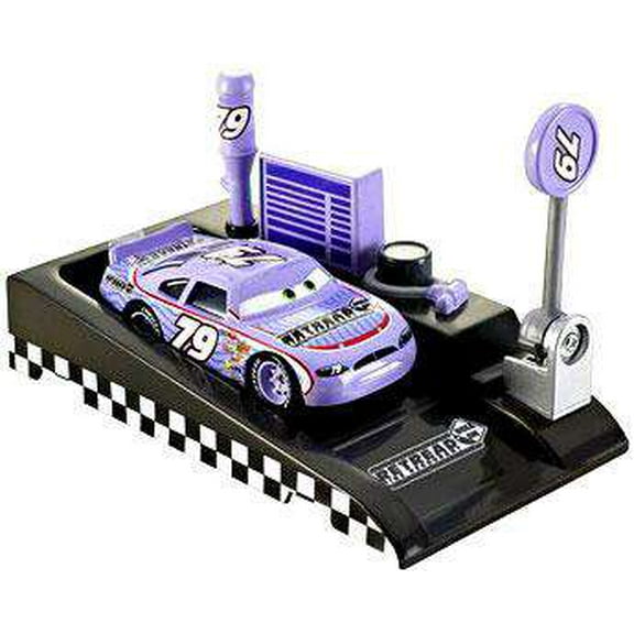 Disney Cars Pit Row Race-Off Retread No. 79 Diecast Car (Includes Launcher)