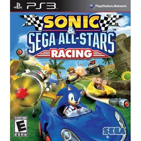 Sonic & Sega All-Star Racing, Sega, PlayStation 3, (Best Motorcycle Racing Game Ps3)