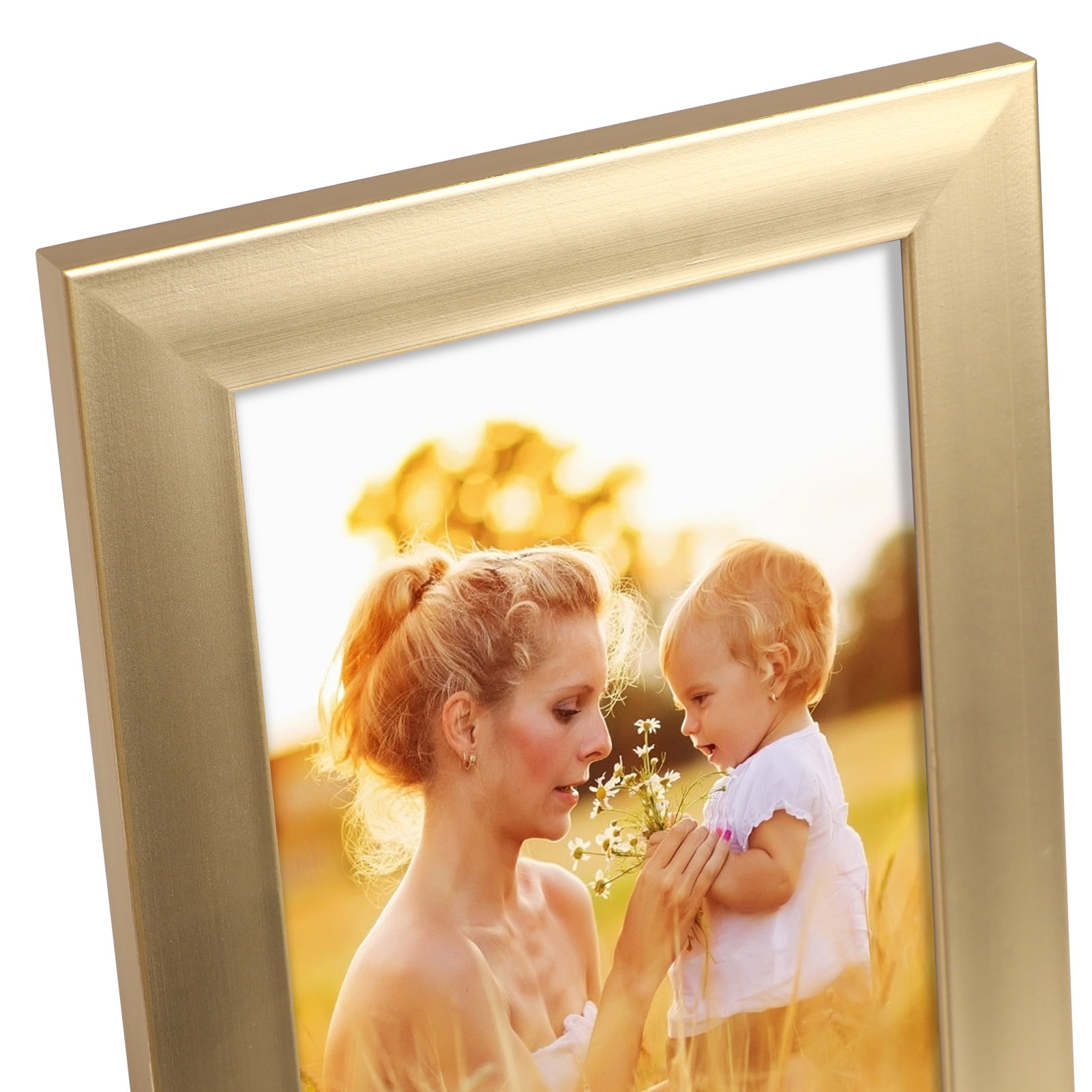 12-Pack Gold 8x10 Picture Frames for Wall or Tabletop
