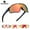 Orange, variant on Cycling Sunglasses Polarized Sports Sunglasses for Men Women UV400 with Myopia Frame