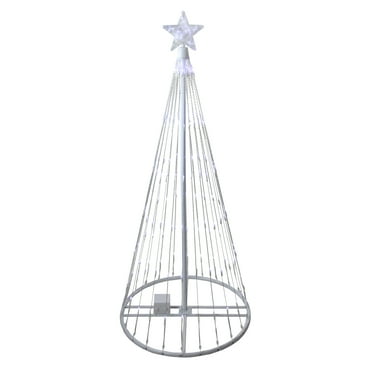 Holiday Time Twinkling LED Willow Tree Indoor/Outdoor Christmas ...
