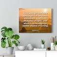 thumbnail image 6 of Scripture Walls  Father Of Light James 1:17 Bible Verse Canvas Christian Wall Art Ready to Hang Unframed, 6 of 16