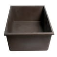 thumbnail image 5 of ALFI brand AB3322UM-C Chocolate 33" Single Bowl Undermount Granite Composite Kitchen Sink, 5 of 9