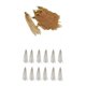 thumbnail image 1 of 24pcs Plata Chapado en Oro Borla Colgantes de La Joyería Que Encuentra, 1 of 9