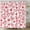 White, variant on Valentine''s Day Shower Curtain Pink Heart Retro Love Romantic Couple Sweet Simple Fabric for Bathroom Decor Bathtub with Hooks(70" WX70 H)