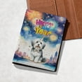 thumbnail image 5 of Happy New Year with Havanese Fireworks Holiday Xmas Winter 2025 Travel Passport Wallet Havanese Dog Lover Gifts Idea PU Leather Passport Holder Cover - 00025, 5 of 5