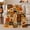 Autumn Quilt, variant on Pumpkin Sunflower and Plaid Harvest Patchwork, Rustic Farmhouse Style for Fall Lovers, Thanksgiving Gift, Cozy Flannel Blanket for Bedroom and Living Room, Home Decor