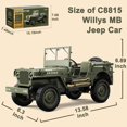thumbnail image 3 of RC Crawler Skymaker Willys MB Jeep 4x4 Doble Batería, 3 of 6