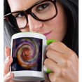thumbnail image 2 of 3dRose, Halloween Magic Spell, 15oz Two-Tone Green Mug, 2 of 7