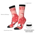 thumbnail image 4 of Logiee Gnomes Hold The Letters LOVE Print Adult Socks for Men & Women,Calf Socks, Ankle Socks,Boots Socks,Breathable Casual Sock,Unisex Crew Socks, 4 of 6