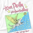 thumbnail image 2 of Tom Petty Dogs With Wings Tour 1995 Women's Boxy Cropped T-Shirt Casual Graphic Tee, 2 of 6