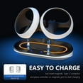 thumbnail image 2 of FIEHDUW Charging Station for PSVR 2 Controllers, Fast PSVR2 Charging Dock with 2 Magnetic Type-C Connectors, PS VR2 Controller Charging Station with LED Indicator and Type-C Cable, 2 of 6
