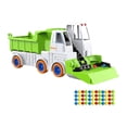 thumbnail image 2 of Vaveren Construction s Car Toy Auto Bead Sweeper Truck for Holiday Gift Boys Transport truck, 2 of 8