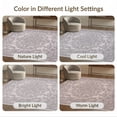 thumbnail image 7 of ODIKA 5'x7' Washable Area Rug Purple Lilac Distressed Lavendar Pink Wisteria Foyer Deep Eggplant for Small Living Room, Bedroom, Easy Care, Non-Shedding, Pet Friendly, 7 of 7