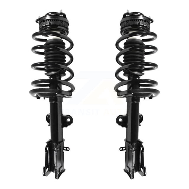 Transit Auto Front Complete Suspension Shocks Strut and Coil Spring Mount Assemblies Pair for Car Dodge Grand Caravan Chrysler Town & Country Volkswagen Routan Left Right Driver Passenger K78A-100064