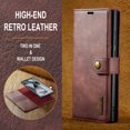 thumbnail image 2 of ELEHOLD Case For Samsung Galaxy S24 FE , 2-in-1 Vintage Leather Wallet Case Magnetic Detachable Flip Folio Stand Slim Cover with Card Slots For Samsung Galaxy S24 FE,Red, 2 of 7