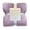 Purple, variant on 1 Pack Fleece Throw Blanket for Couch, 39.37X27.56" Soft Plush Blanket, Super Soft and Warm Fluffy Throw Blanket, Fuzzy Soft Plush Wave Textured Blanket for Sofa Bedroom Living Room