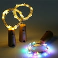 thumbnail image 4 of 2M 20 Led Bottle Lights Cork Shape For Wine Bottle String Party,1*Light Strip Decorative Light Clearance, 4 of 9
