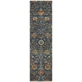 thumbnail image 2 of Addison Rugs Chantille Indoor/Outdoor Transitional Floral Navy Washable Runner Rug, 2'3" x 7'6", 2 of 6