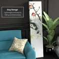 thumbnail image 5 of Handmade 6' Canvas Wood and Cherry Blossom Room Divider, 5 of 7