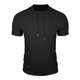 thumbnail image 1 of Mens Casual Manga Corta Botón Abajo Camisas Cuello Redondo Sólida Camisa de Parche para Al Aire Libre, Casual, Uso Diario, 1 of 7