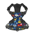 thumbnail image 4 of Junzan Animals Rescue Team Pattern Dog Harness - Lightweight,Soft,Adjustable Small Harness And Leash Set-Large, 4 of 9