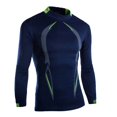 thumbnail image 4 of Male Autumn And Winter High Elasticity Breathable Sports Tight Long Sleeve Pattern Print Quick Dry Fitness Top, 4 of 5