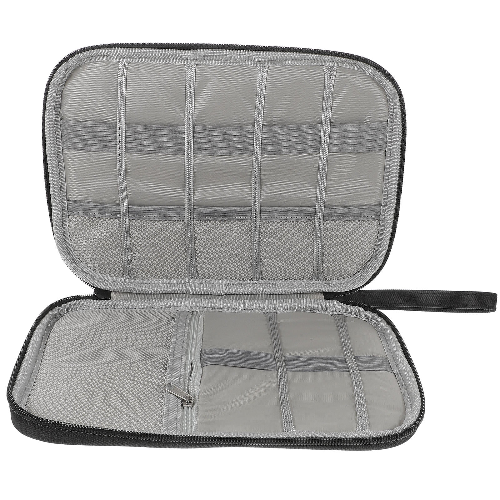 Alasum Travel Electronics Organizer Case with Large Opening Portable Design and Convenient Handheld Lanyard for Easy Carry