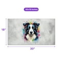 thumbnail image 5 of Watercolor Drip Border Collie Pop Art Colorful Portrait Artwork Doormat Borders Dog Lovers Gifts Idea Indoor Outdoor Welcome Mat - 01009, 5 of 5