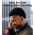 thumbnail image 5 of Restored Edifier LolliClip Open-Ear True Wireless Earbuds, Bluetooth 5.4, Hi-Res LDAC, Adaptive ANC, Health Monitoring, Spatial Audio, Interchangeable Design, Multipoint, App Control, IP56, Black (Refurbished), 5 of 8