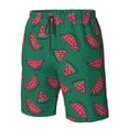 thumbnail image 4 of Logiee Watermelon Print Mens Swim Trunks Quick Dry Board Shorts,Breathable Hawaii Beach Shorts Swimwear Bathing Suits-X-Large, 4 of 6