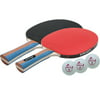 Killerspin JETSET 2 Table Tennis Racket Set, Two Paddles and Three Ping Pong Balls