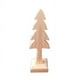 thumbnail image 4 of Decoración de árbol de Navidad de pino de madera Decoración de árbol de Navidad hecha a mano primitiva, 4 of 4
