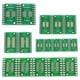 thumbnail image 5 of Kit de Placa PCB de 70 Uds SMD una DIP SOP MSOP SSOP TSSOP SOT23 8 10 14 16 20 24 28 SMT una DIP, 5 of 5