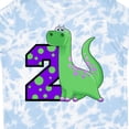 thumbnail image 4 of Inktastic 2nd Birthday Dinosaur Boys Toddler T-Shirt, 4 of 5