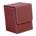thumbnail image 4 of Boîte pour Jeu de Cartes, Organisateur de Rangement pour Cartes, Porte-Cartes, Étui Premium pour Jeu de Cartes à Échanger, Boîte de Rangement pour Cartes de Baseball, Carte de Collection Brun, 4 of 8